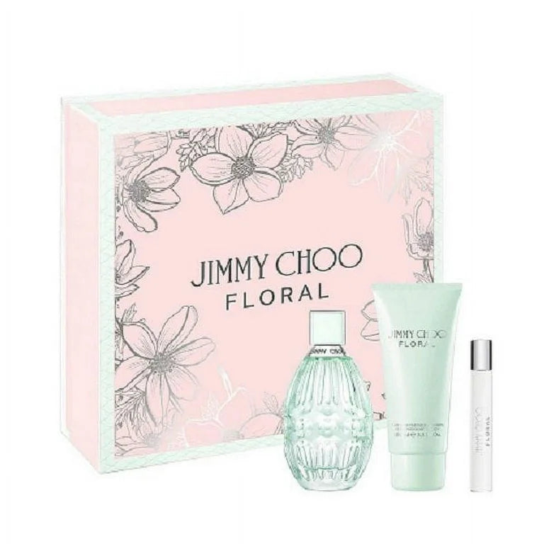 Jimmy Choo Set Floral 3pcs 3.4 Edt L