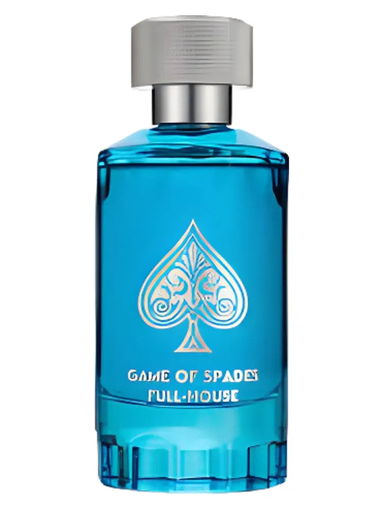 Jo Milano Game of Spades Full House – luxury unisex perfume in a bold bottle design, long lasting Eau de Parfum with rich woody oriental notes.