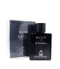 Khalis Blue Canal 3.4 oz Eau de Parfum for Men – A fresh, aquatic scent with citrus, amber, and musk, perfect for daily elegance.

