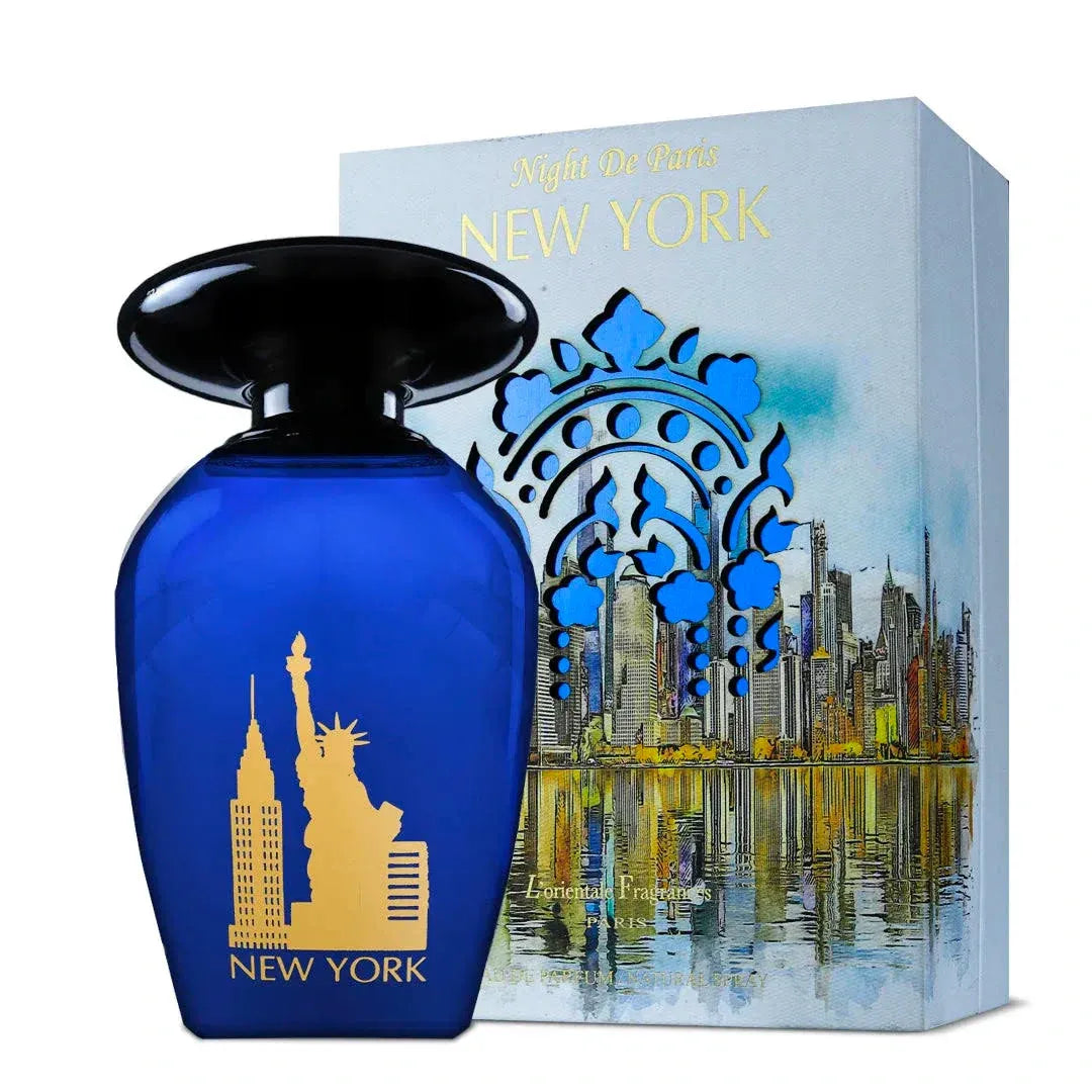 Night de Paris New York unisex perfume fresh woody fragrance
