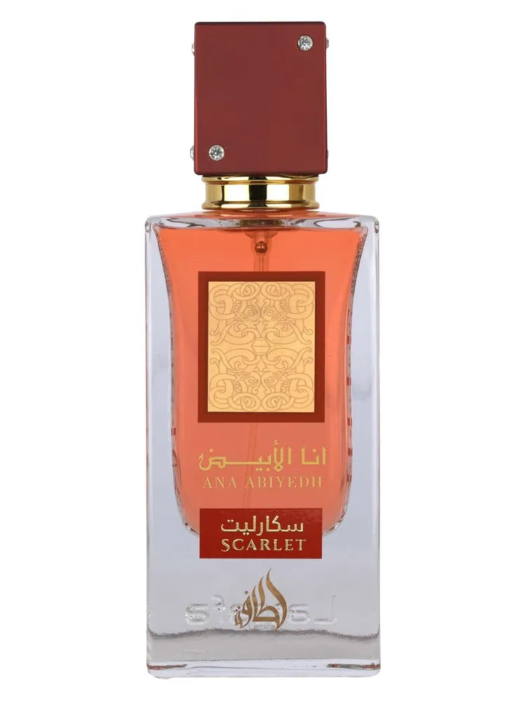 Lattafa Ana Abiyedh Scarlet women’s perfume 2.0 oz fresh fruity floral fragrance