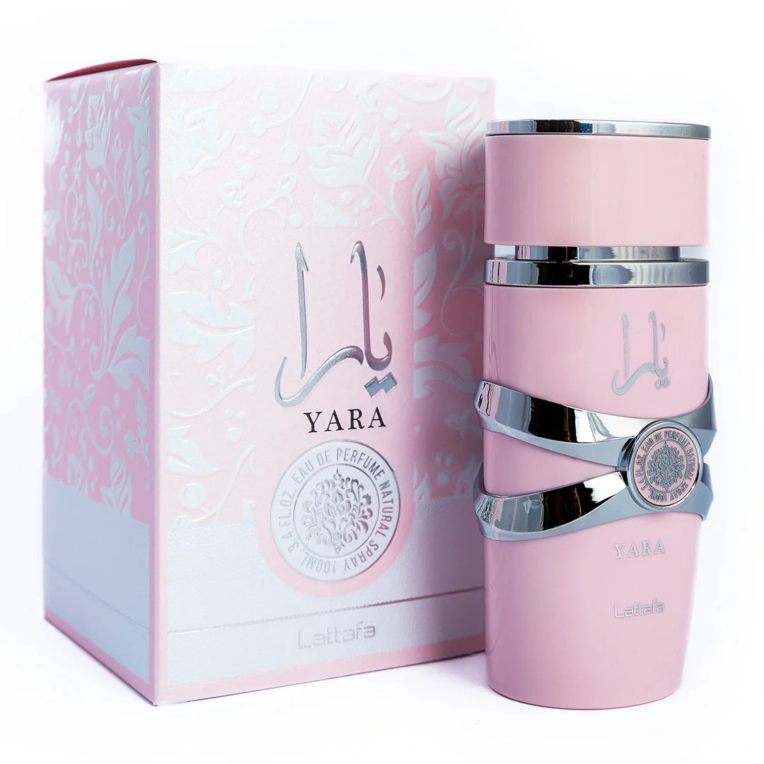 Lattafa Yara 3.4 EDP for Women – Sweet, creamy Arabic perfume with floral and vanilla notes. Long-lasting feminine fragrance.