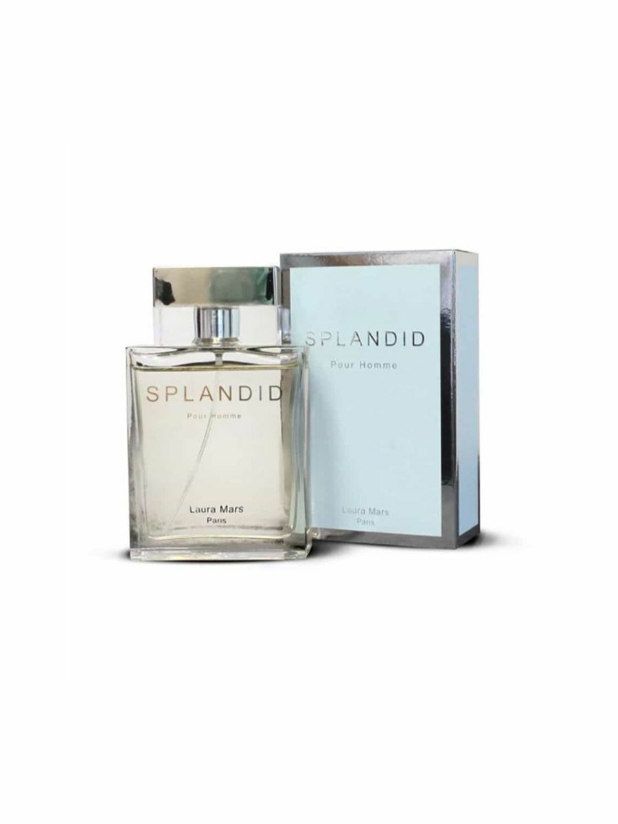 Laura Mars Splandid 3.4 EDP L – stylish women’s perfume bottle with elegant design, long lasting floral fruity fragrance for daily and evening wear.