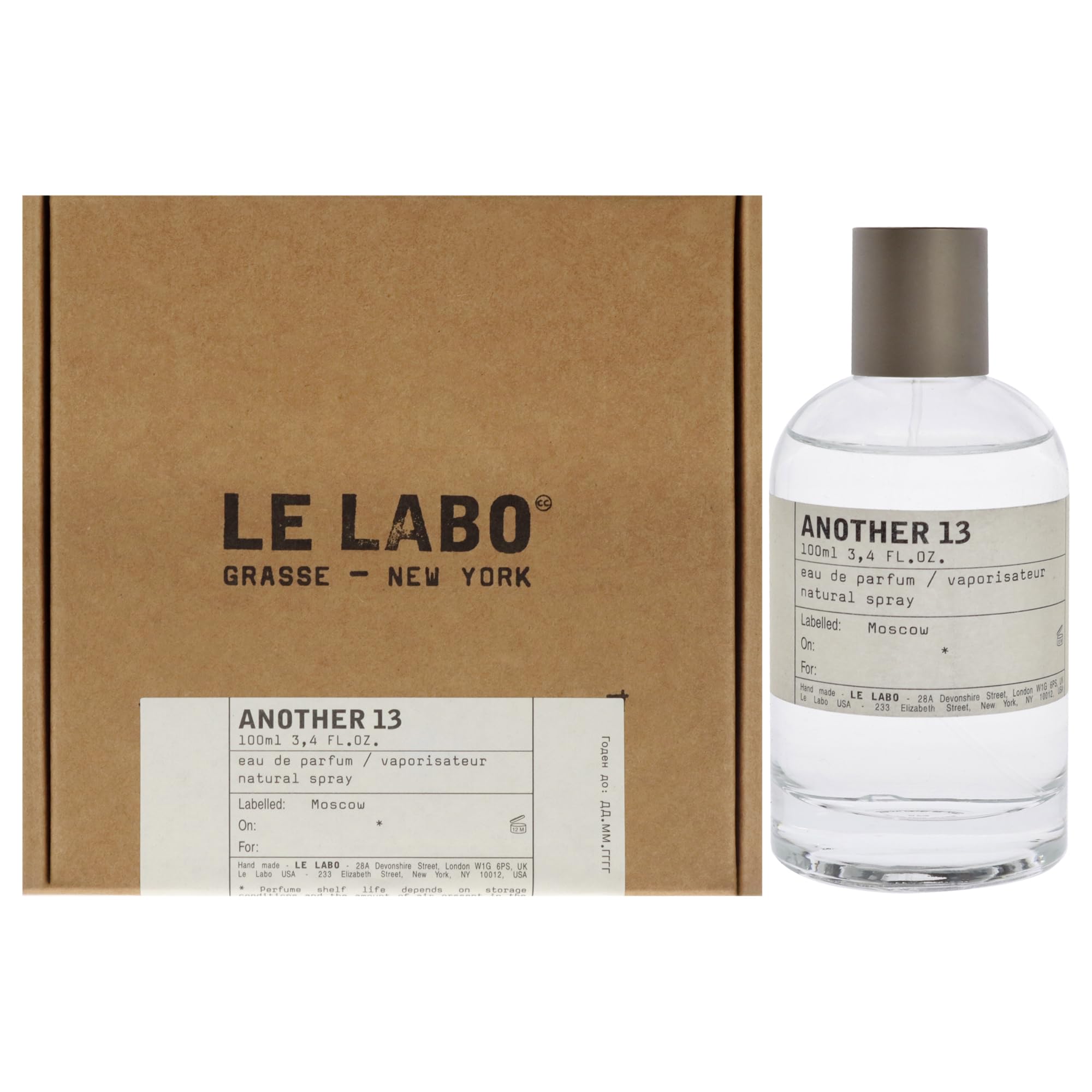 Le Labo Another 13 Eau de Parfum 3.4 oz – unisex musky amber fragrance