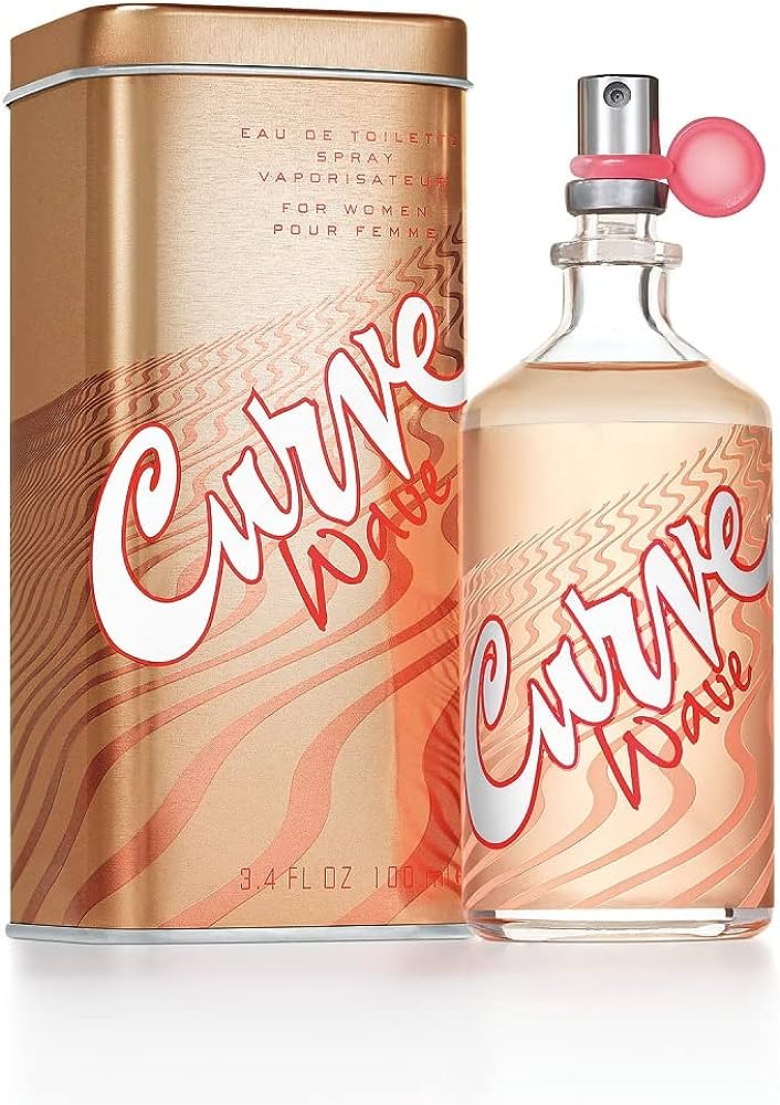 Liz Claiborne Curve Wave 3.4 EDT for Women – fresh fruity floral fragrance in a bright bottle, light long-lasting everyday women’s perfume.