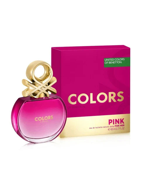 Benetton Colors Rosa 1.7oz Edt L