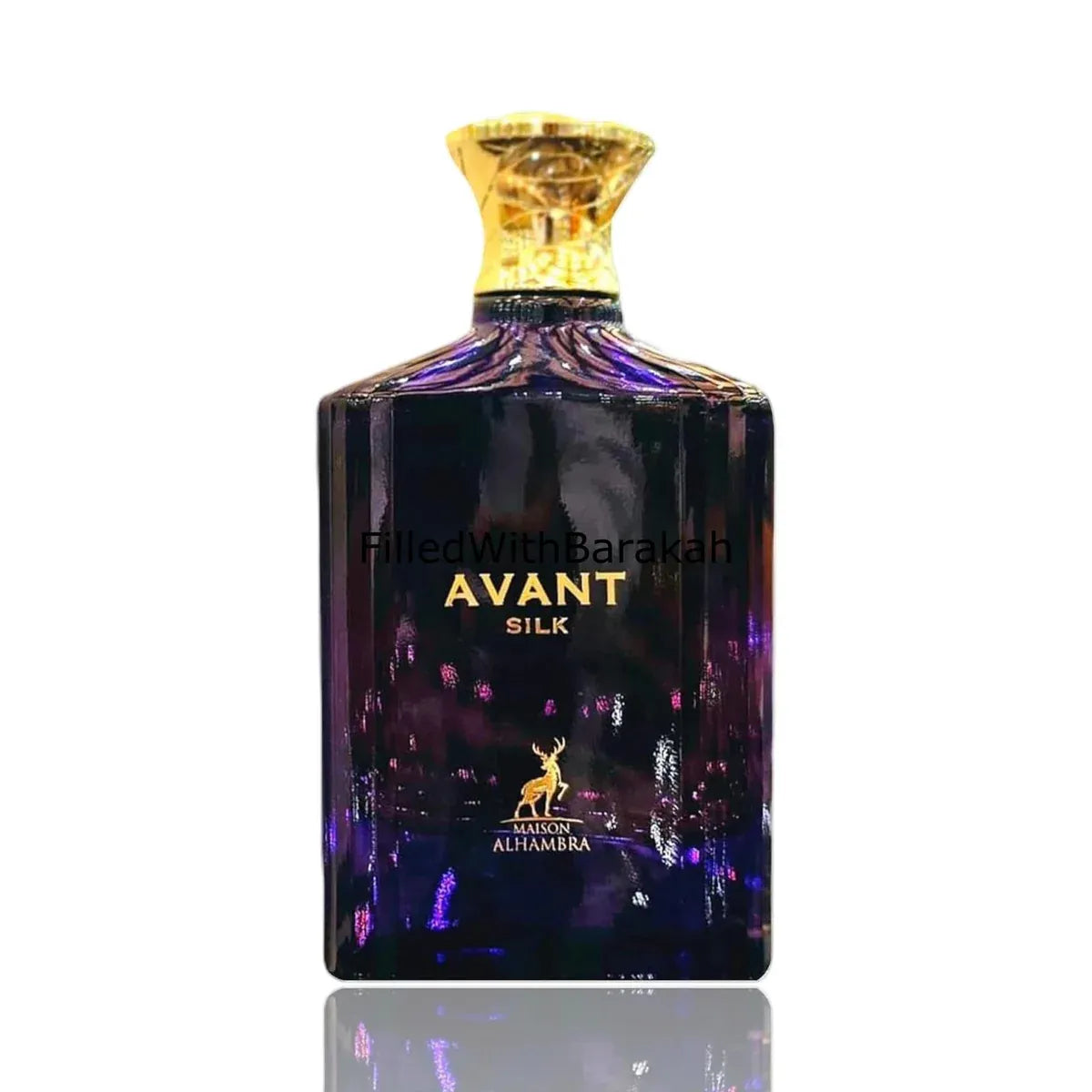 Maison Alhambra Avant Silk 3.4 oz Eau de Parfum for women, soft elegant floral fragrance in sleek feminine bottle