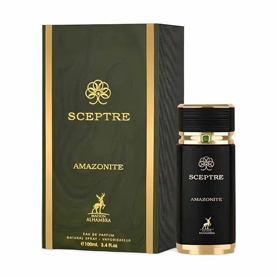 Maison Alhambra Sceptre Amazonite unisex fragrance fresh woody scent