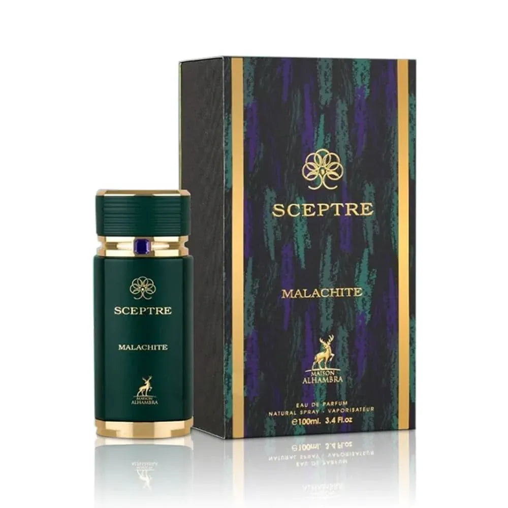 Maison Alhambra Sceptre Malachite unisex perfume luxury fragrance