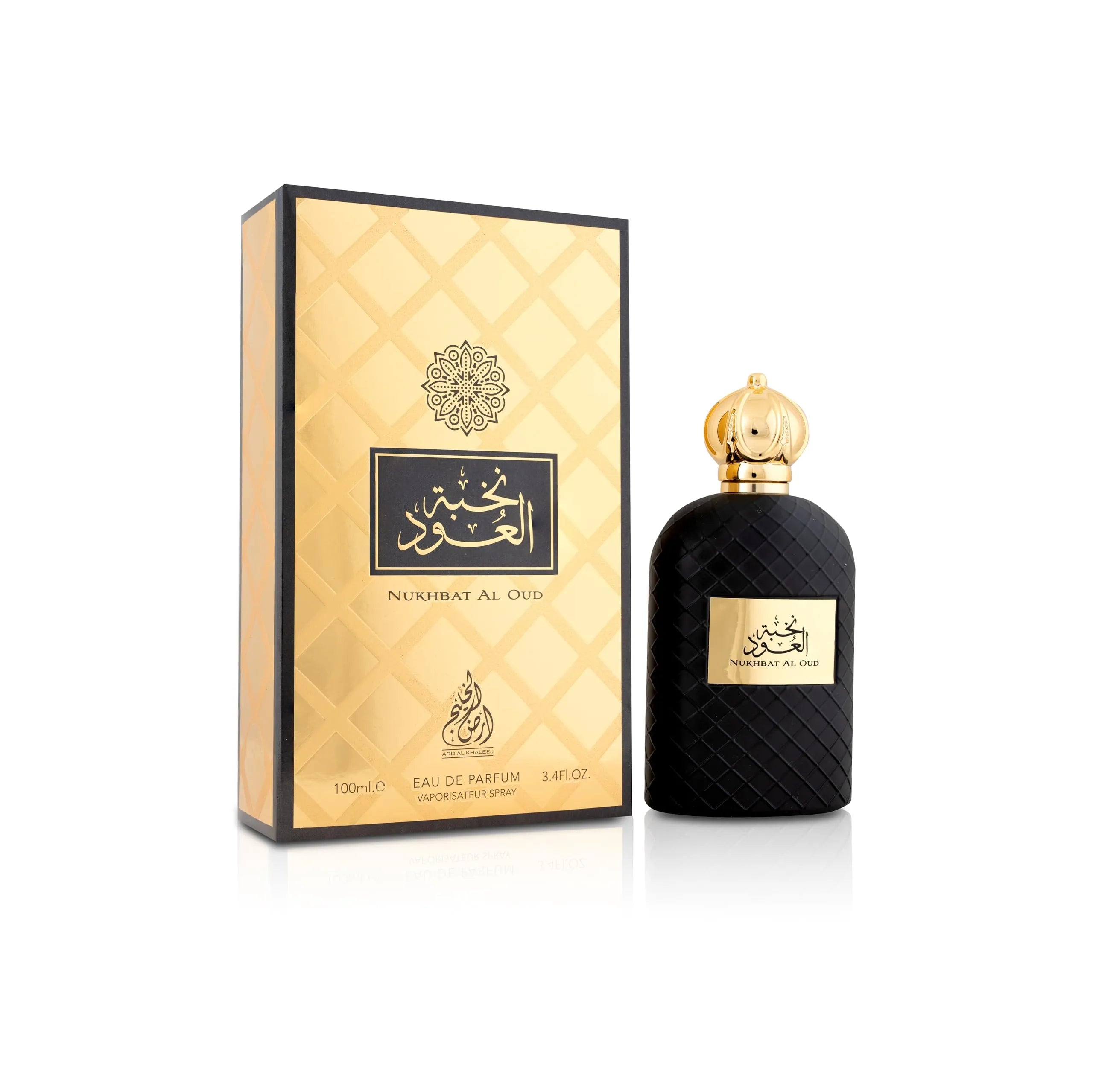 Mamlakt Al Oud Noah 3.4 oz Eau de Parfum unisex bottle, elegant oud fragrance with warm woods and musky notes