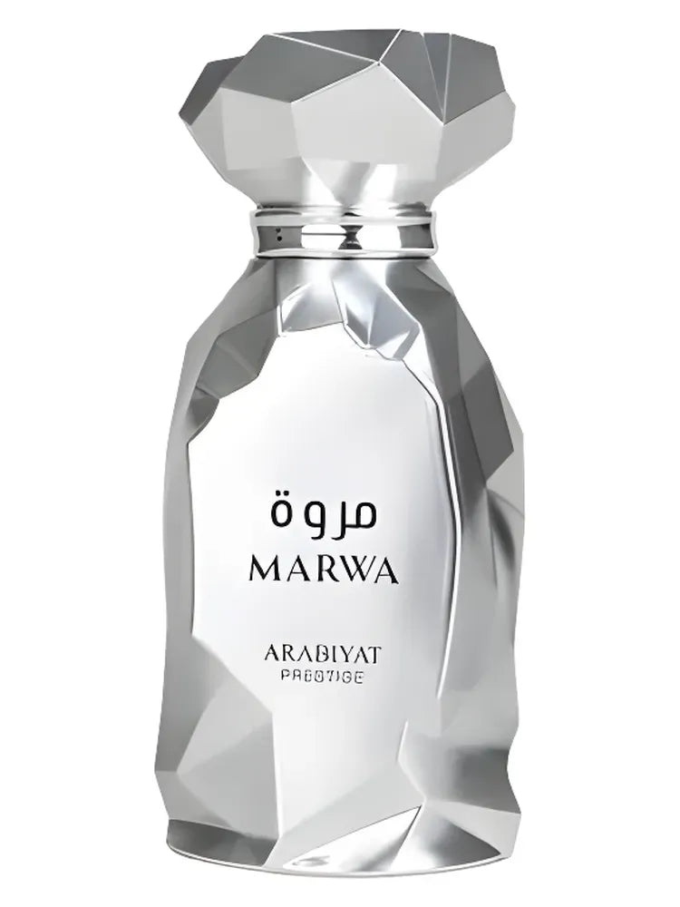 Marwa Arabiyat Prestige for Men bottle – high quality perfume, favorite scent, popular scent, citrus and woody notes.