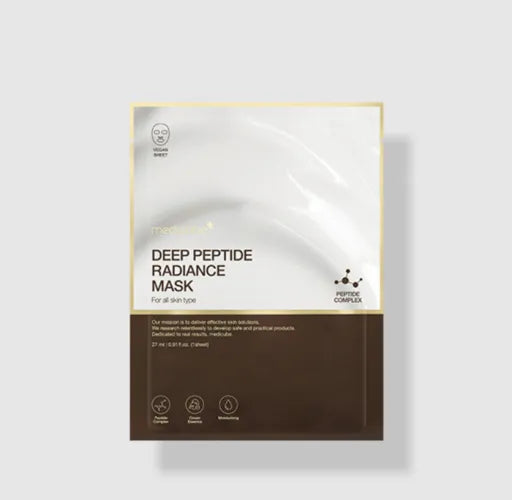 Medicube Deep Peptide Radiance Mask brightening sheet mask