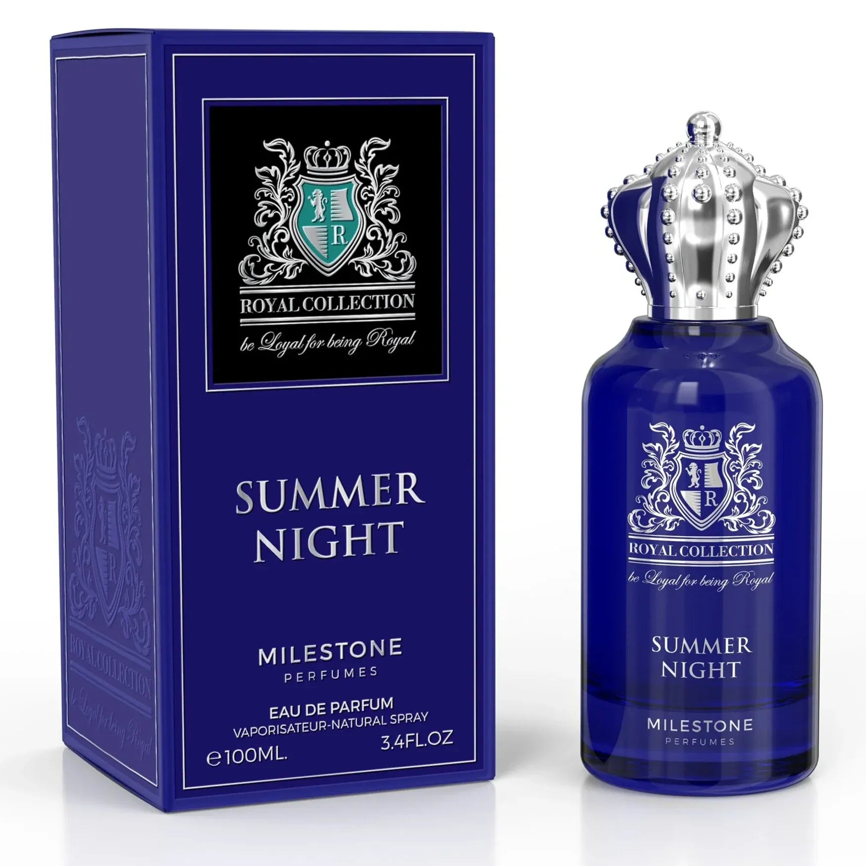 Milestone Royal Collection Summer Night unisex perfume 3.4 oz fresh warm fragrance