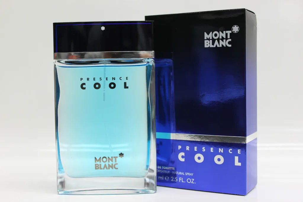 Mont Blanc Presence Cool men’s cologne 2.5 oz fresh aromatic fragrance