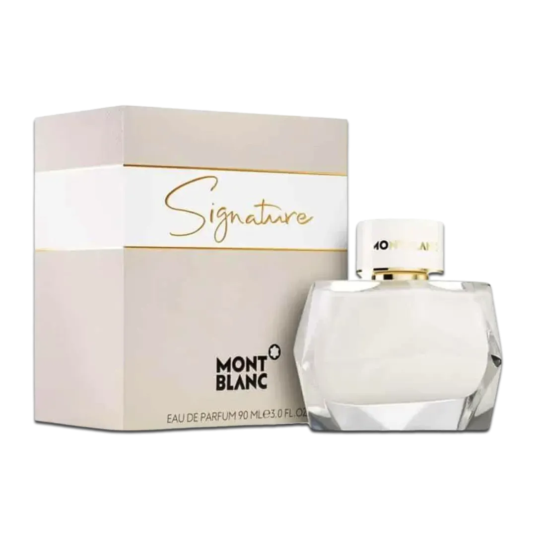 Mont Blanc Signature women’s perfume elegant creamy fragrance