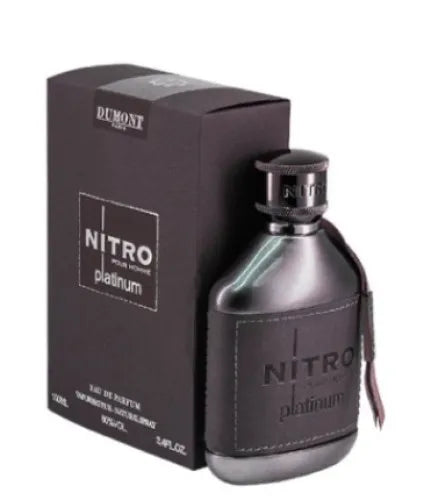 Nitro Platinum men’s perfume 3.4 oz intense masculine fragrance