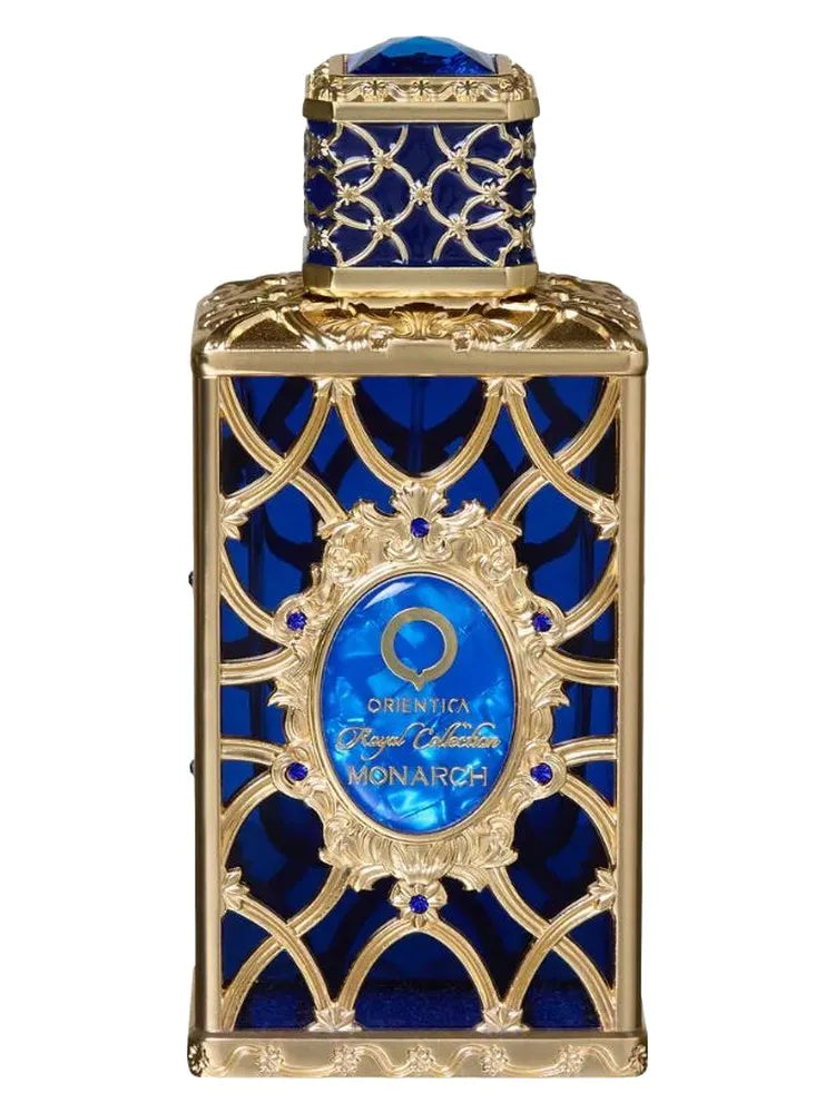 Orientica Royal Collection Monarch 2.7 oz Eau de Parfum unisex fragrance bottle