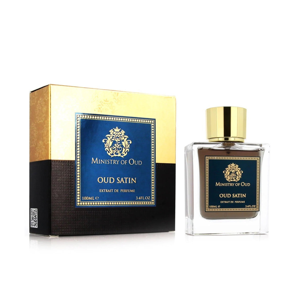 Paris Corner Ministry of Oud Satin 3.4 EDP, luxury oud and rose perfume for men