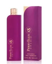 Perry Ellis Perry 18 Orchid 3.4 oz Eau de Parfum for women, fresh elegant floral fragrance with orchid, fruity, woody, and musky notes