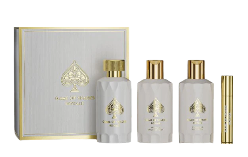 Jo Milano Set Game Of Spade Royale 4pc 3.4 Edp U