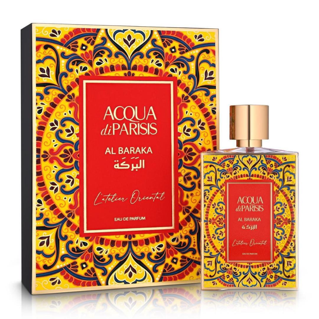 Reyane Tradition Acqua Di Parisis Oriental Al Baraka 2.6 oz EDP Unisex Perfume – Elegant Oriental Fragrance Bottle
