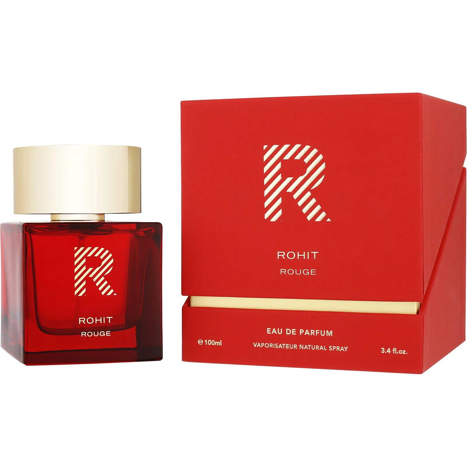 Rohit Rouge unisex perfume 3.4 oz Eau de Parfum bold warm fragrance