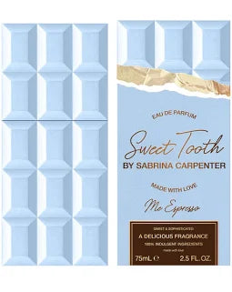 Sabrina Carpenter Sweet Tooth Me Espresso 2.5 oz Eau de Parfum for women, coffee gourmand fragrance with creamy sweet warmth