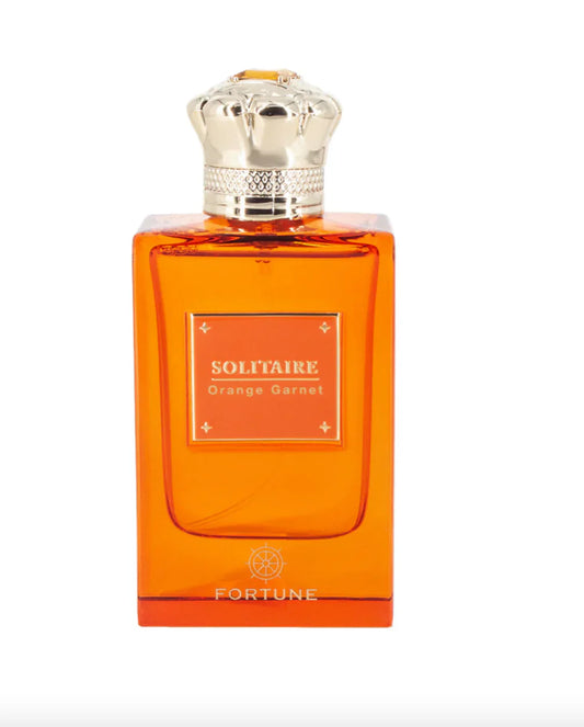 Solitario Fortune Naranja Granate 2.7 Edp U