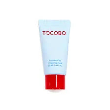 Tocobo Coconut Clay Cleansing Foam 150ml tube, gentle facial cleanser with coconut and clay for deep cleansing and soft skin