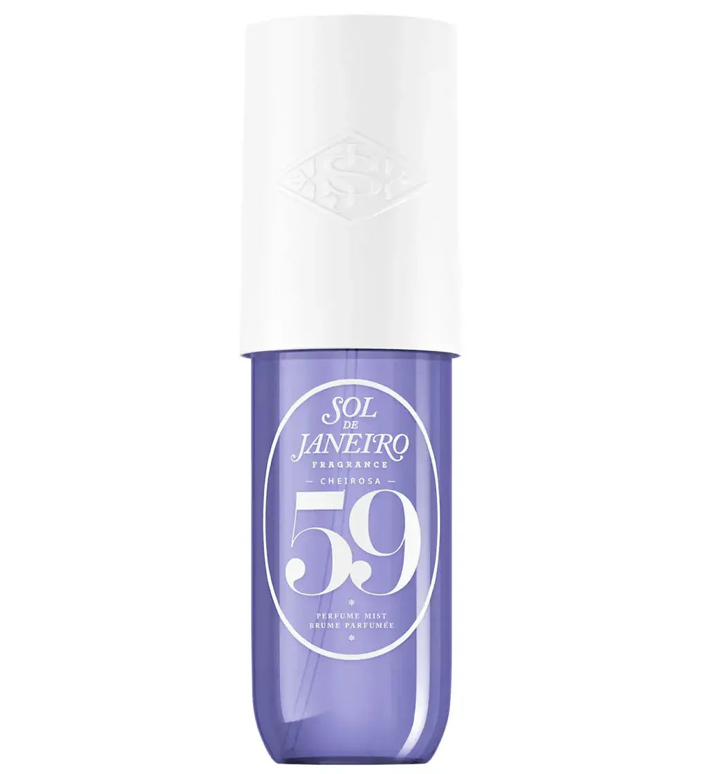 Sol de Janeiro Cheirosa 59 body mist 90ml with velvet plum sugared violet vanilla orchid sandalwood notes