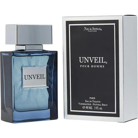 Unveil 3.0 EDT for men, fresh modern masculine fragrance with clean notes, ideal for daily wear, signature scent, great for gifting.