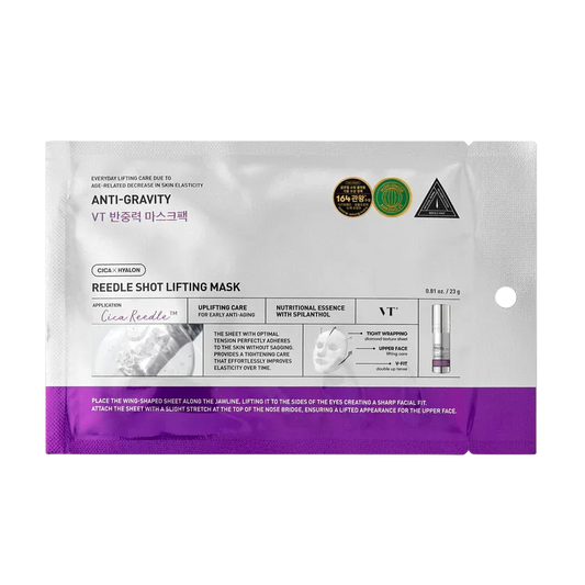 VT Reedle Shot Lifting Mask firming collagen microneedle sheet mask for elasticity and smoothness