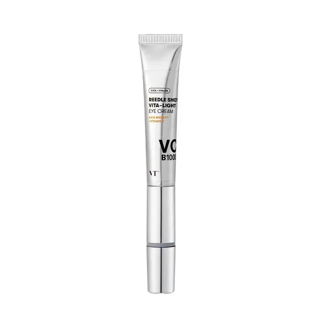 VT Reedle Shot Vita-Light Eye Cream 15ml brightening firming eye cream with Vitamin C, Collagen, and Cica extract