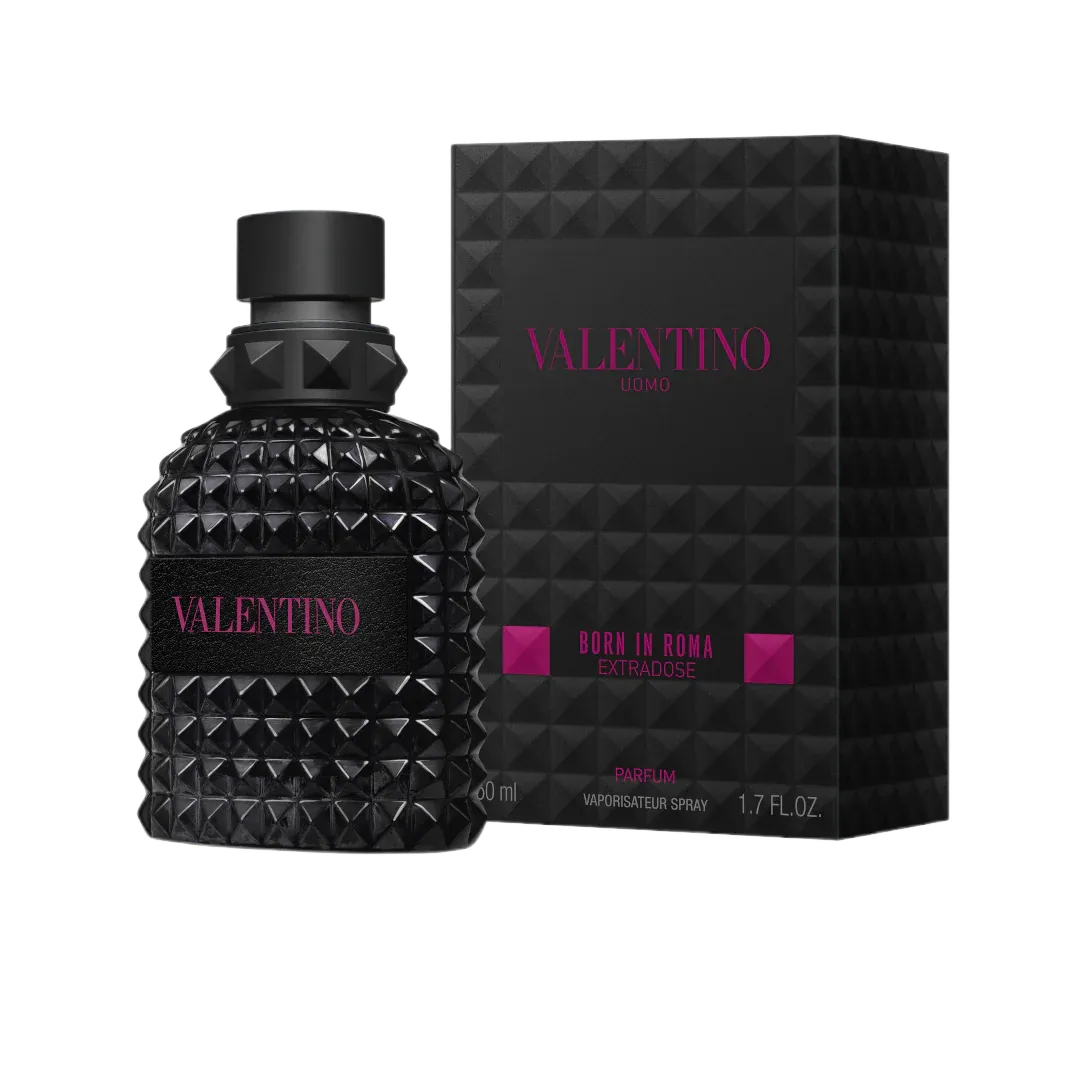 Valentino Uomo Born in Roma Extradose men’s parfum 1.7 oz intense woody spicy fragrance