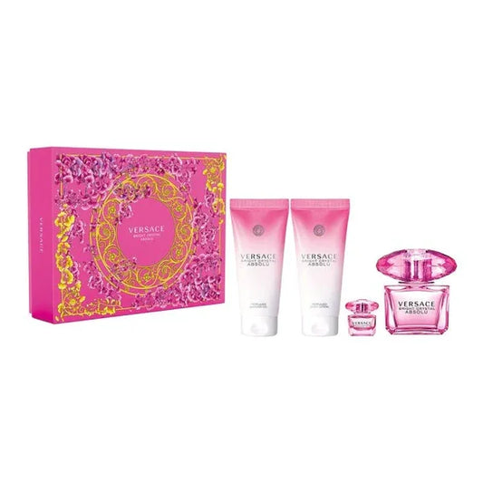 Versace Bright Crystal Absolu 4pc 3.0 Edp L