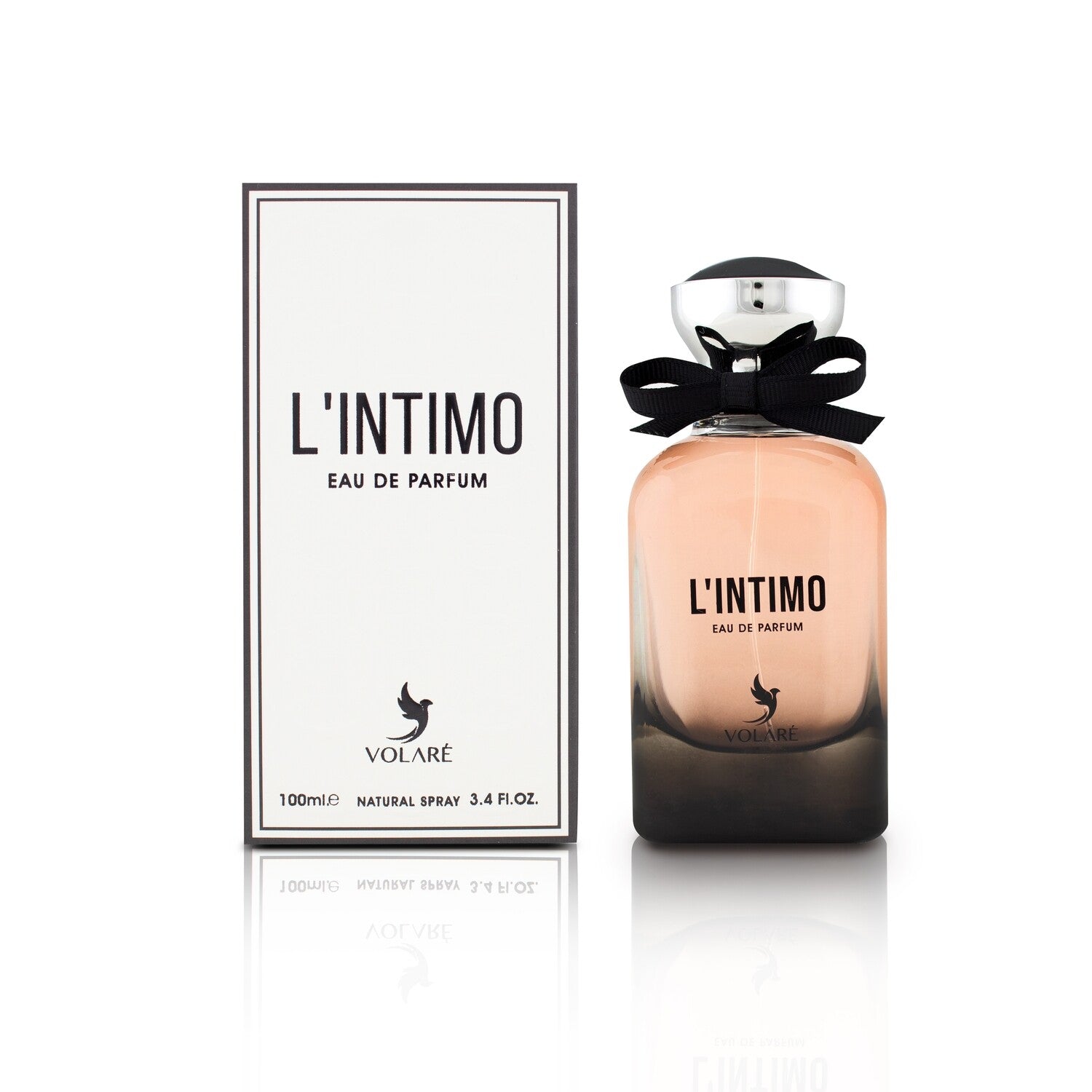 Volaré L’Intimo 3.4 EDP L – elegant women’s perfume in a refined bottle design, long lasting Eau de Parfum with soft floral and sensual notes.