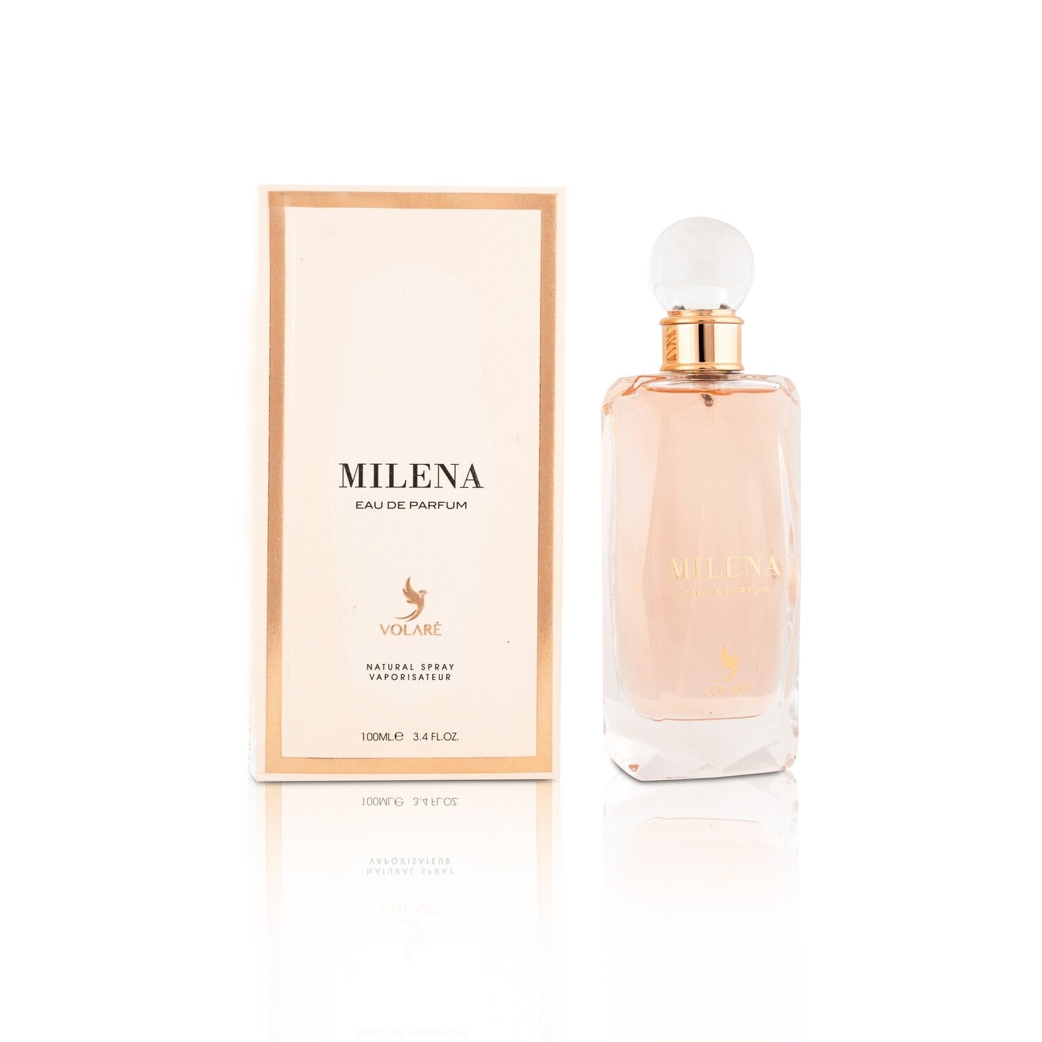 Volaré Milena 3.4 EDP for Women – elegant floral feminine fragrance in a chic bottle, soft long-lasting perfume perfect for everyday wear.
