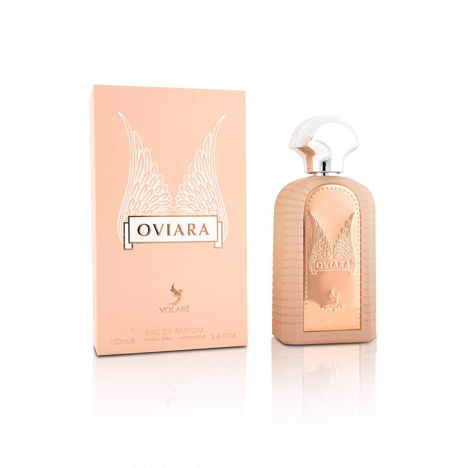 Volaré Oviara 3.4 EDP – Elegant and captivating perfume for women with a soft blend of floral, fruity, and musky notes.