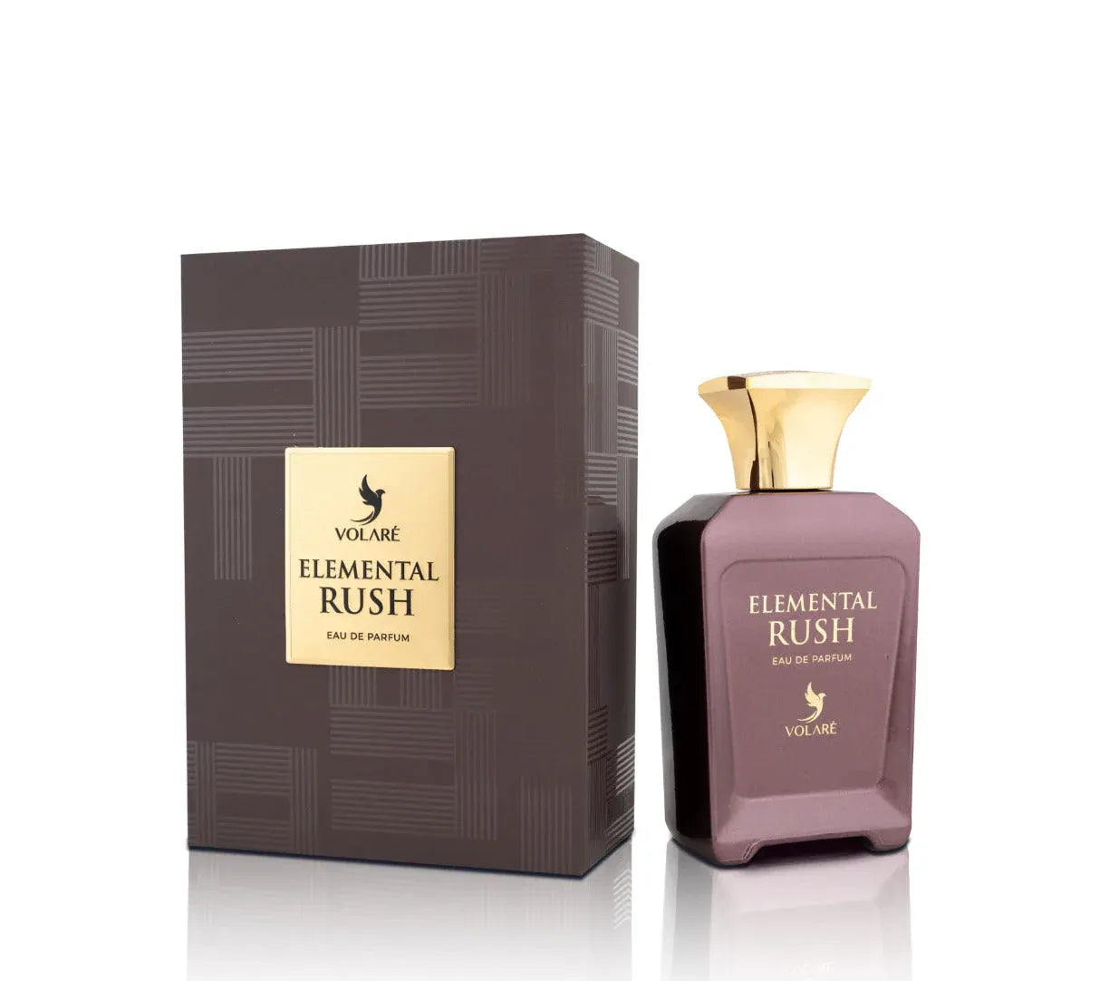 Volare Elemental Rush 3.4 oz Eau de Parfum for men, fresh dynamic fragrance with aromatic spice and woody musky notes