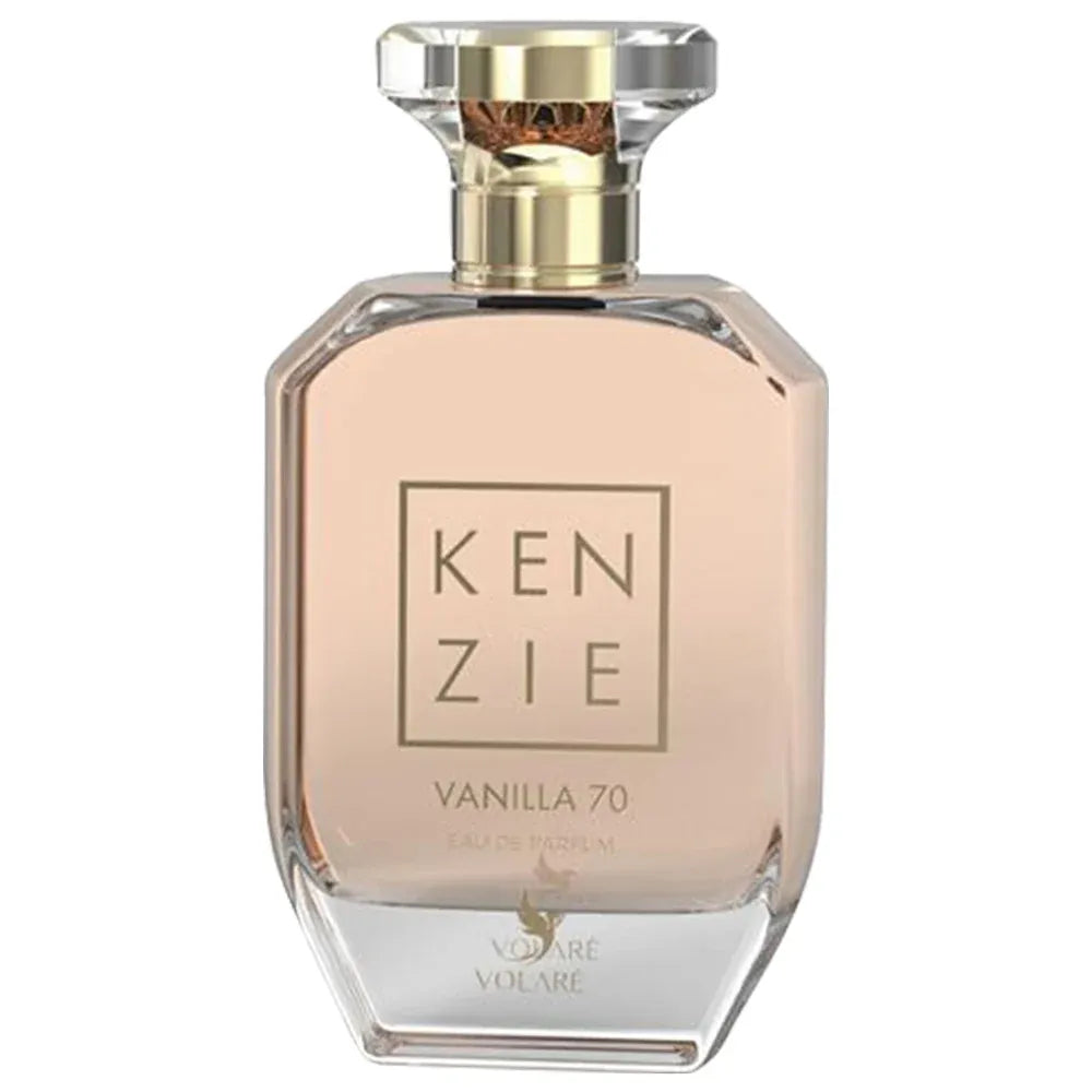 Volare Kenzie Amber Lychee 3.4 EDP women's perfume bottle with juicy lychee and warm amber musk scent