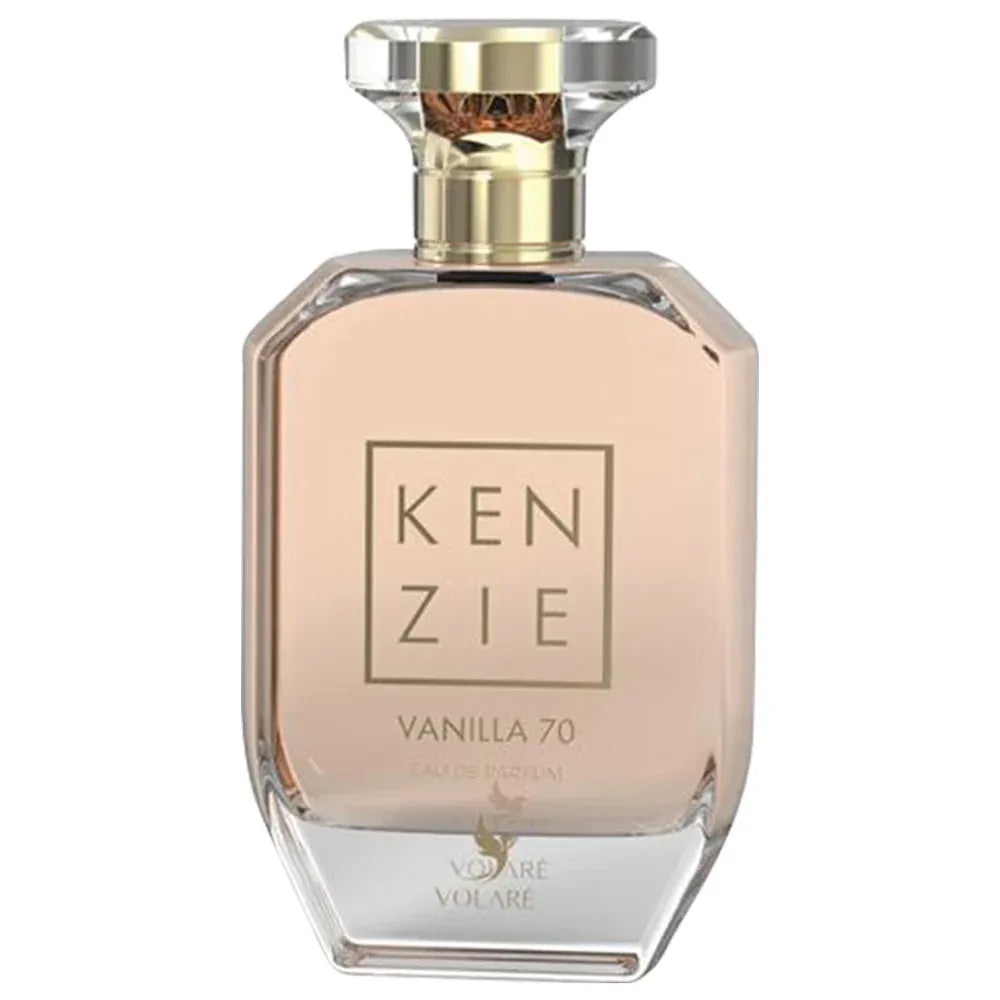 Volare Kenzie Vanilla 70 3.4 oz Eau de Parfum for women, warm vanilla fragrance with creamy, floral, and musky notes