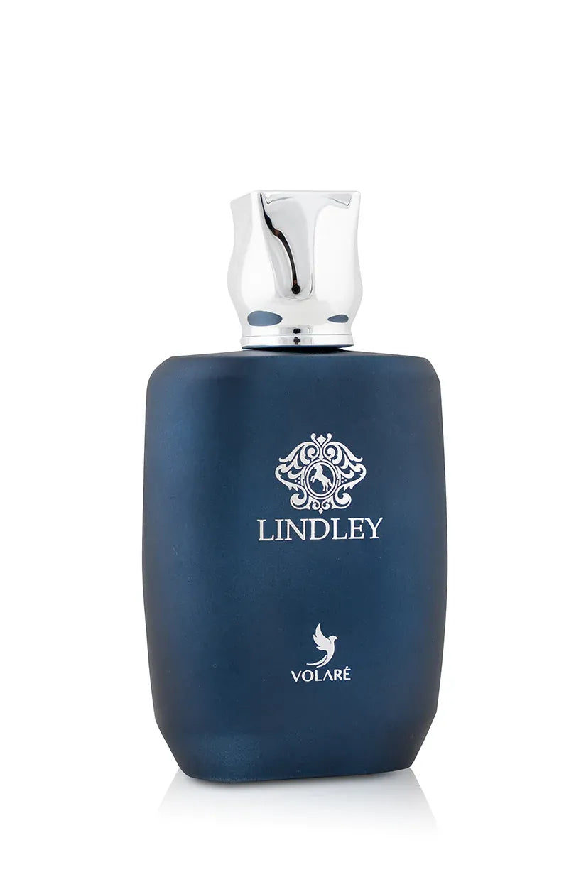 Volare Lindley 3.4 oz Eau de Parfum unisex bottle, clean refined fragrance designed for modern everyday wear