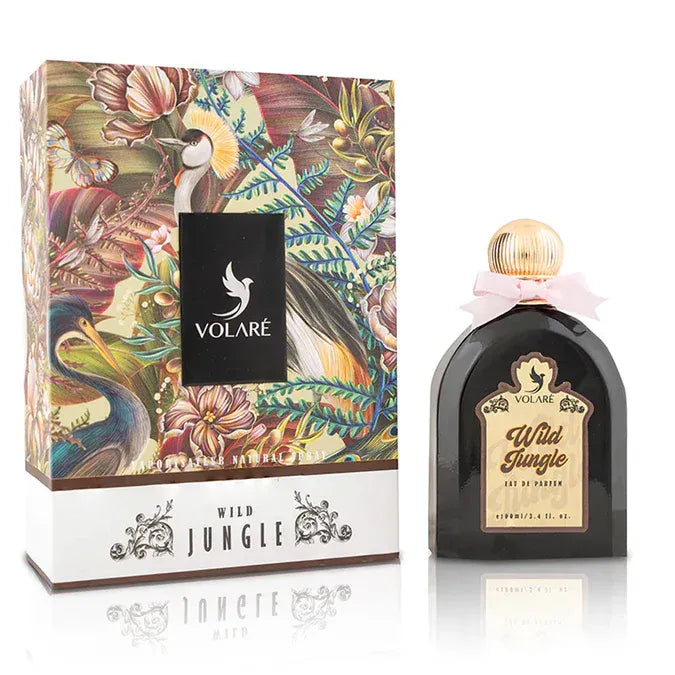 Volare Wild Jungle unisex perfume fresh aromatic woody fragrance