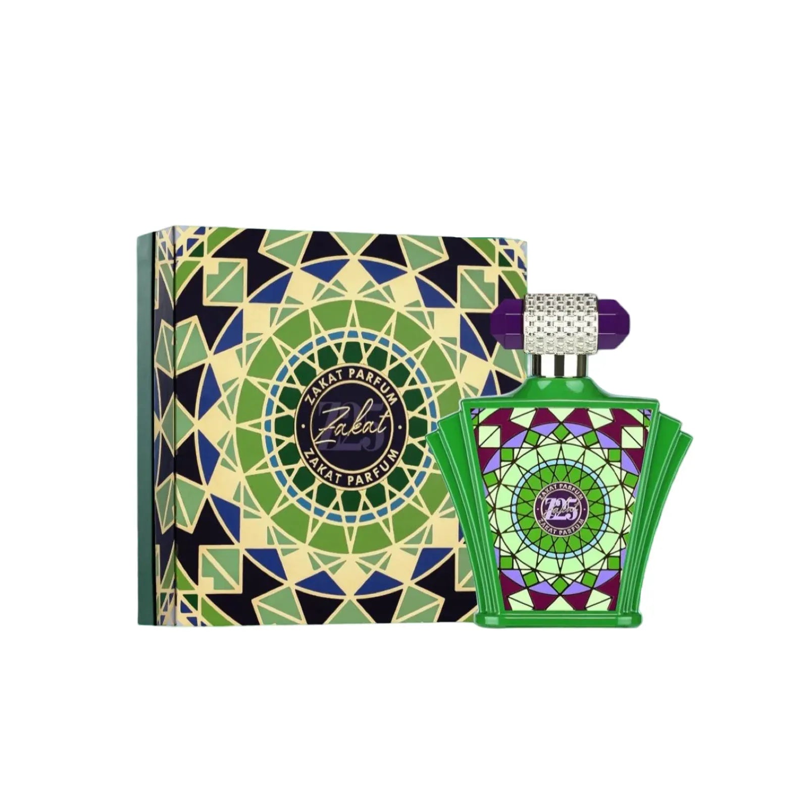 Zoghbi Zakat Z25 3.4 oz Eau de Parfum unisex bottle, bold refined fragrance with citrus, amber, woody, and musky notes