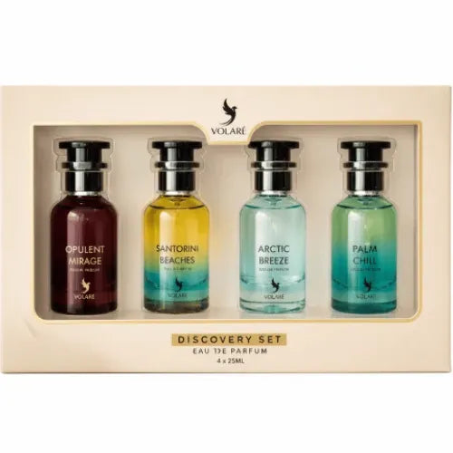 Volare Discovery Set Santorini Mini 4pc 25ml Edp U