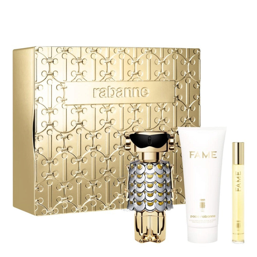 Paco Rabanne Set 3pc Fame 2.8 Edp L