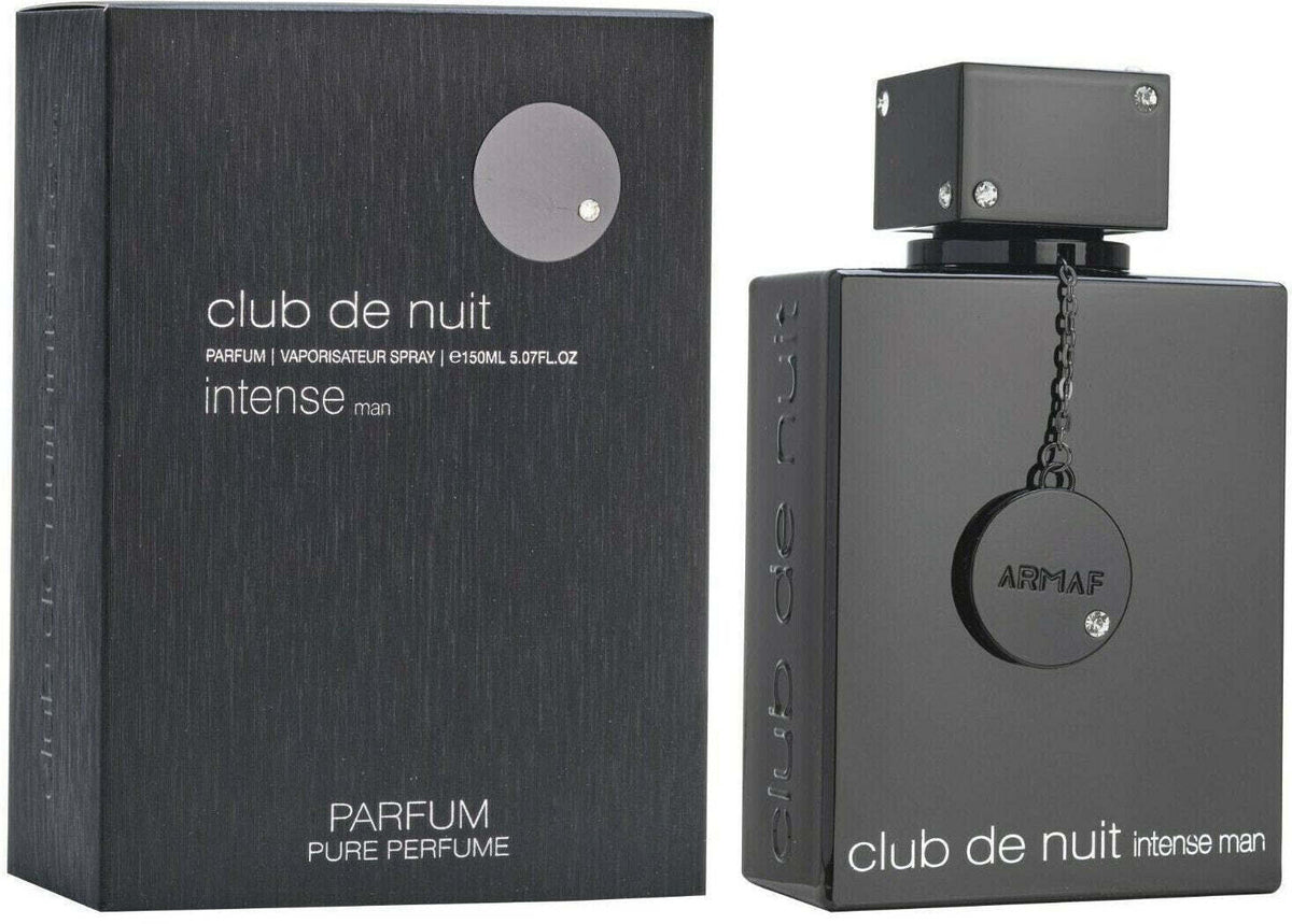 Armaf Club de Nuit Intense Parfum Pure 5.0oz EDP for men – rich, smoky, and long-lasting fragrance in a premium bottle