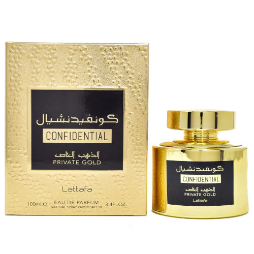 Lattafa Confidential Private Gold 3.4 Edp U