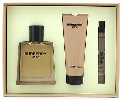 Burberry Set Hero 3uds 3.4 Edt M