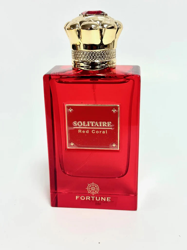 Solitario Fortune Coral Rojo 2.7 Edp U